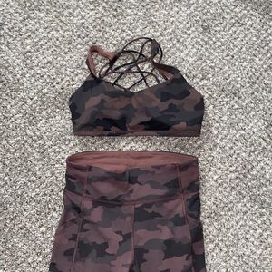 Lululemon camo **legging only**